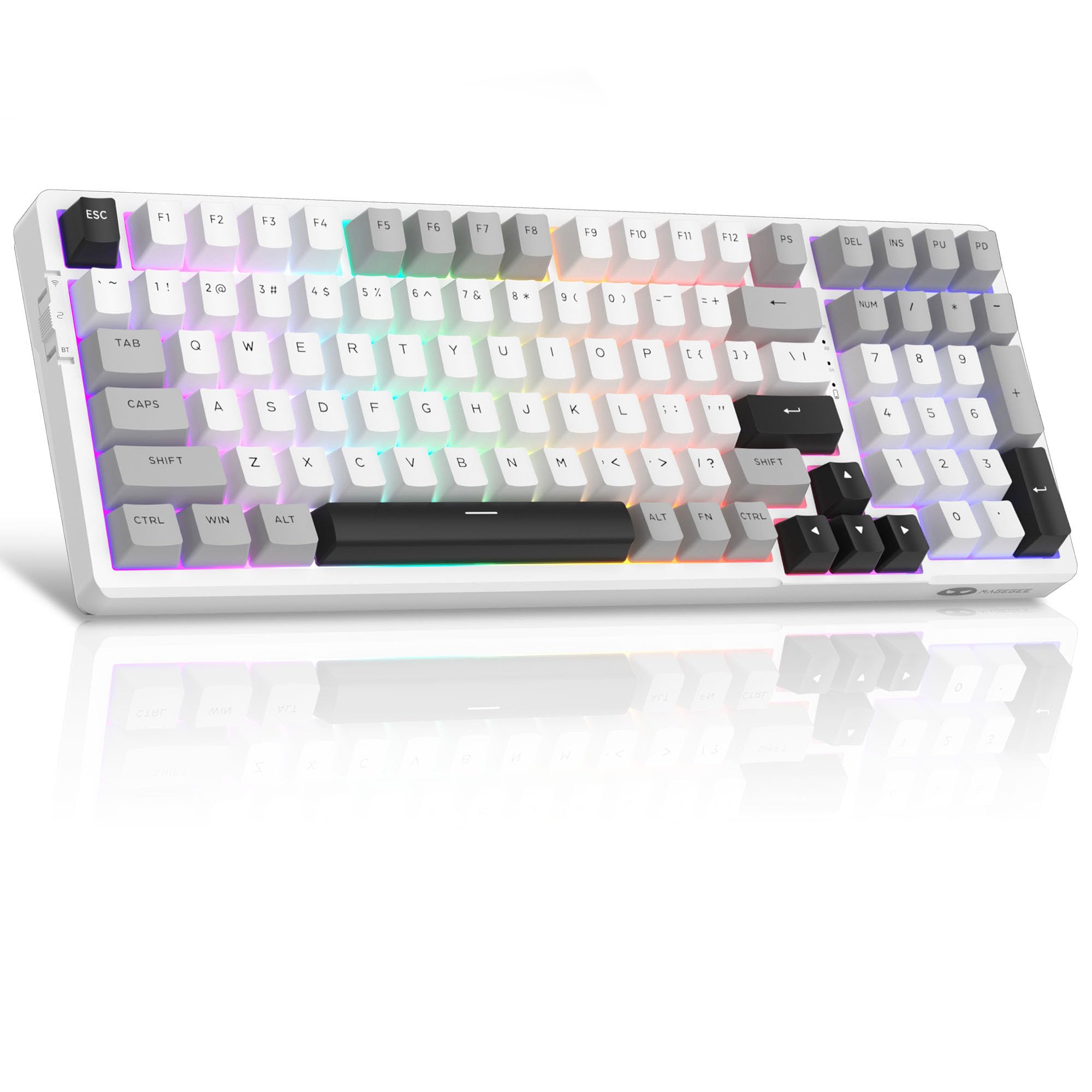 LIGHT100 Wireless Creamy Keyboard (8000mAh)