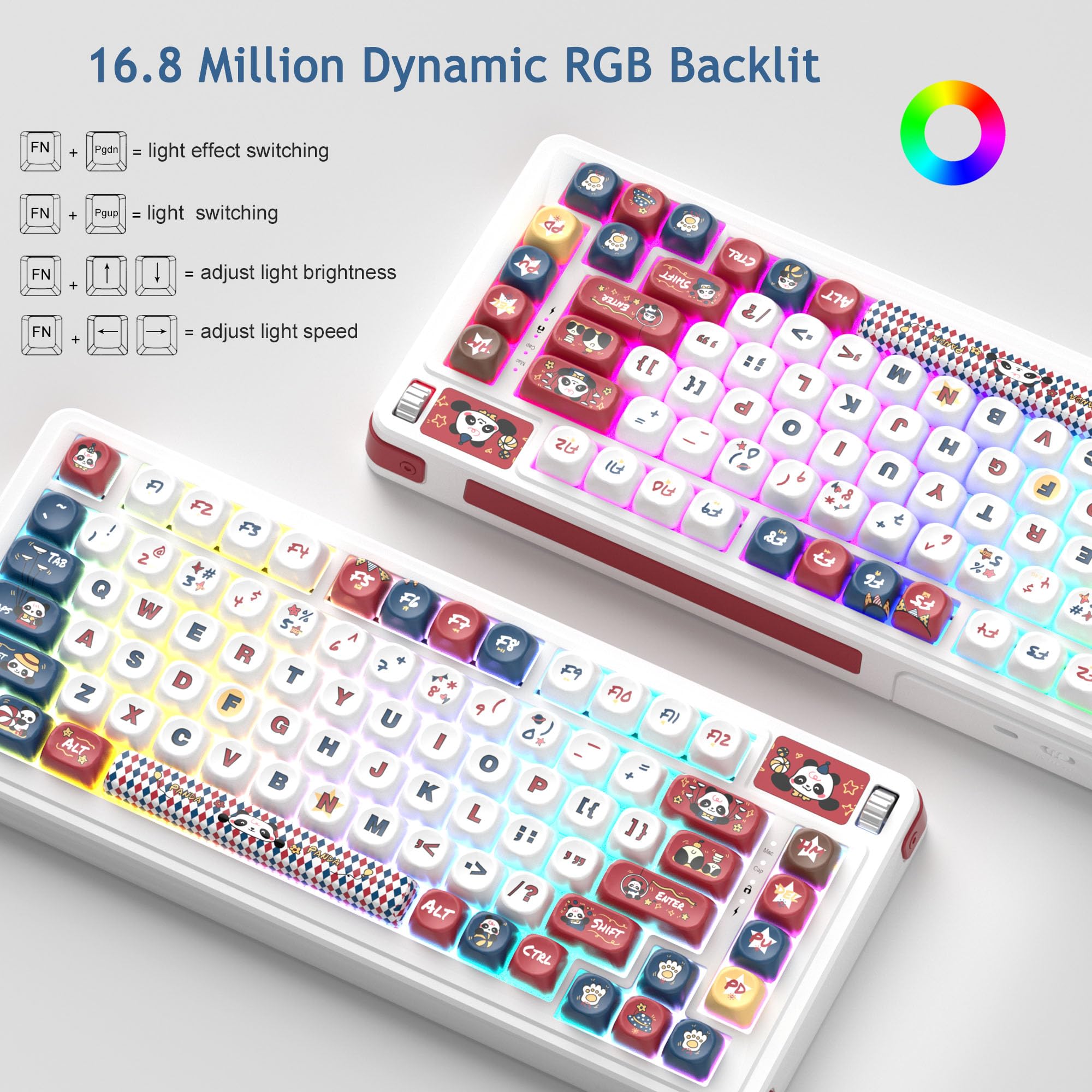 Air75 Wireless Creamy Mechanical Keyboard