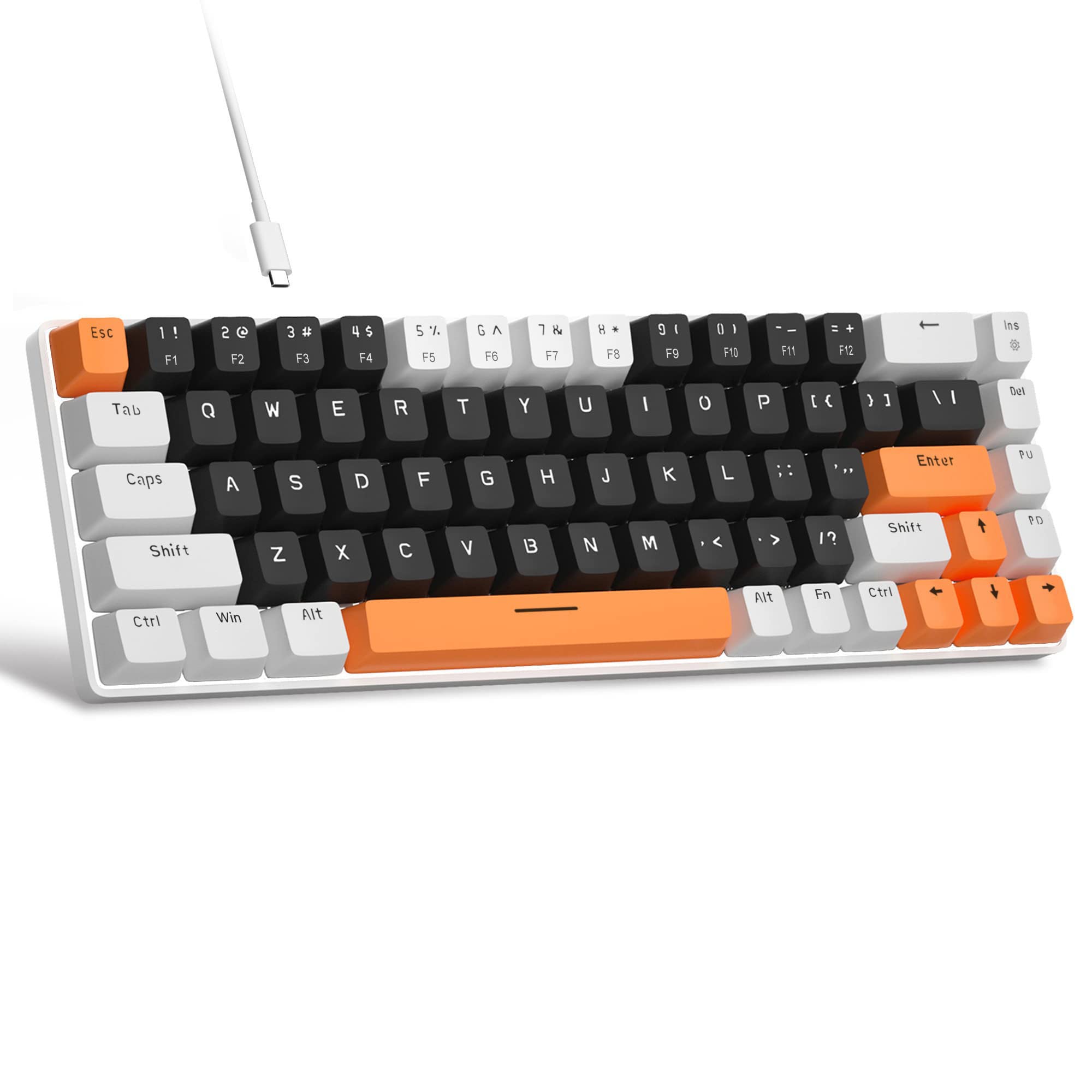 Portable 60% Mechanical Gaming Keyboard