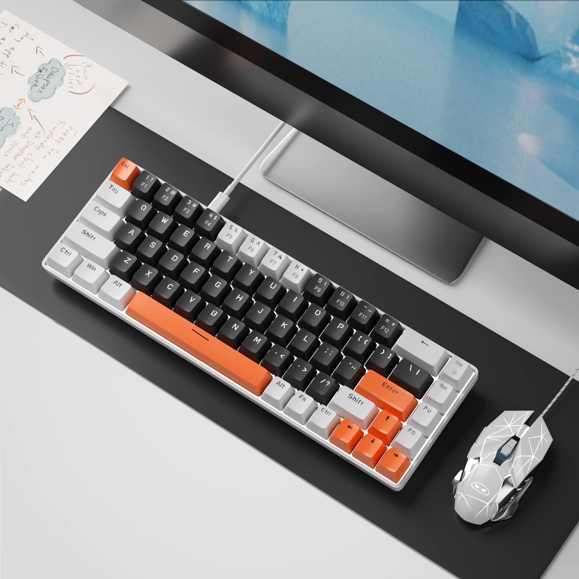 Portable 60% Mechanical Gaming Keyboard