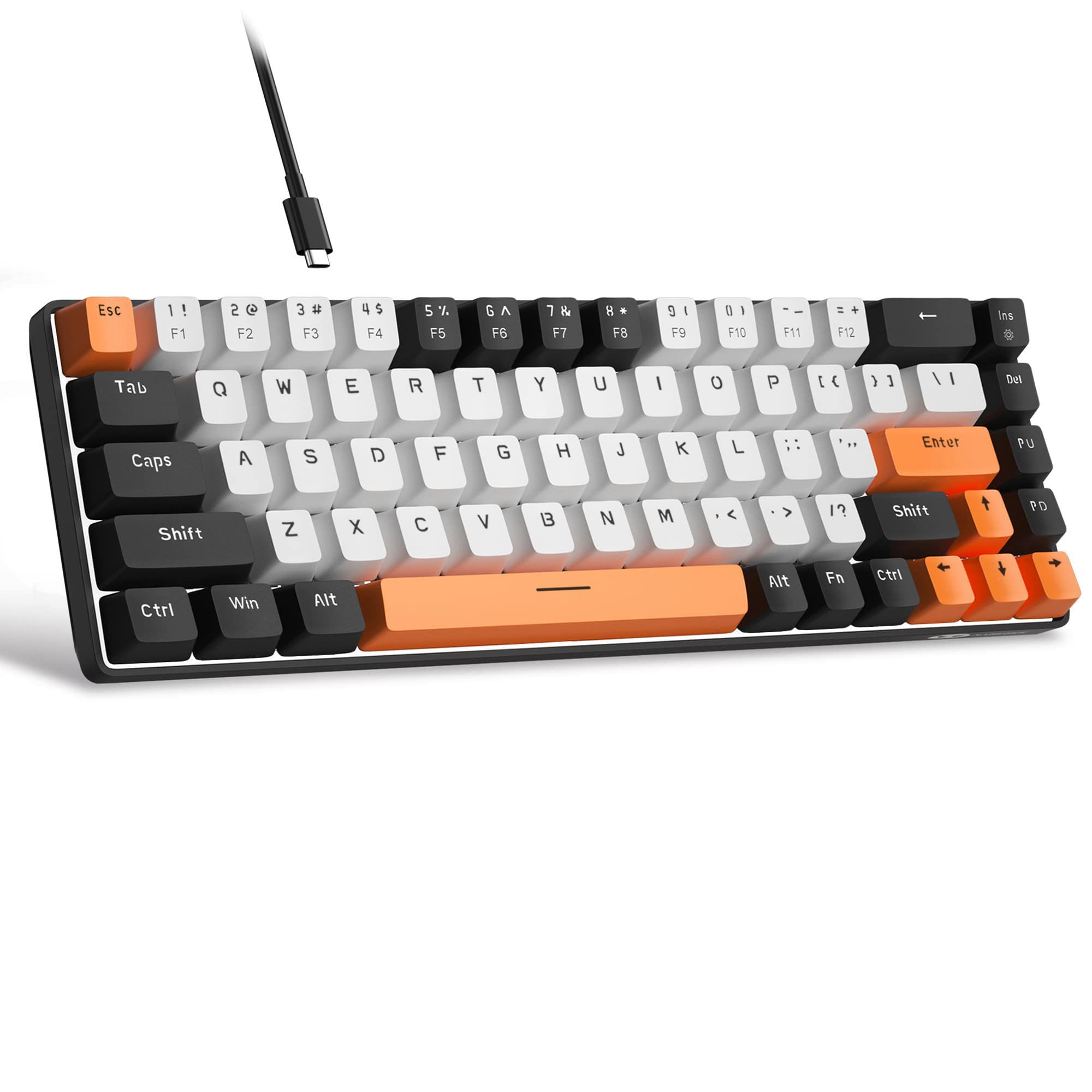 Portable 60% Mechanical Gaming Keyboard