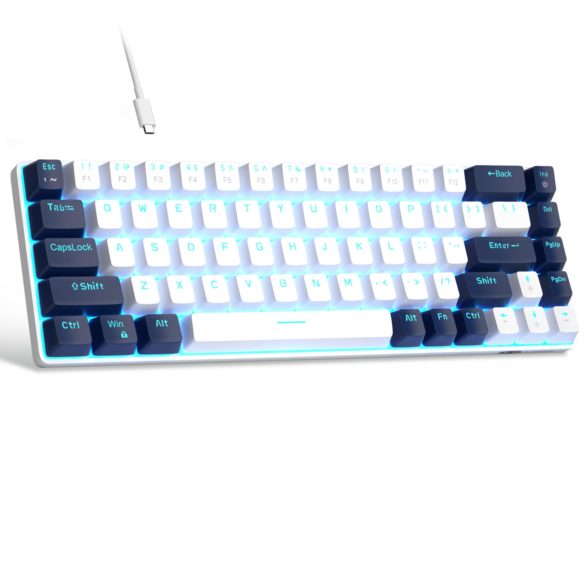 Portable 60% Mechanical Gaming Keyboard