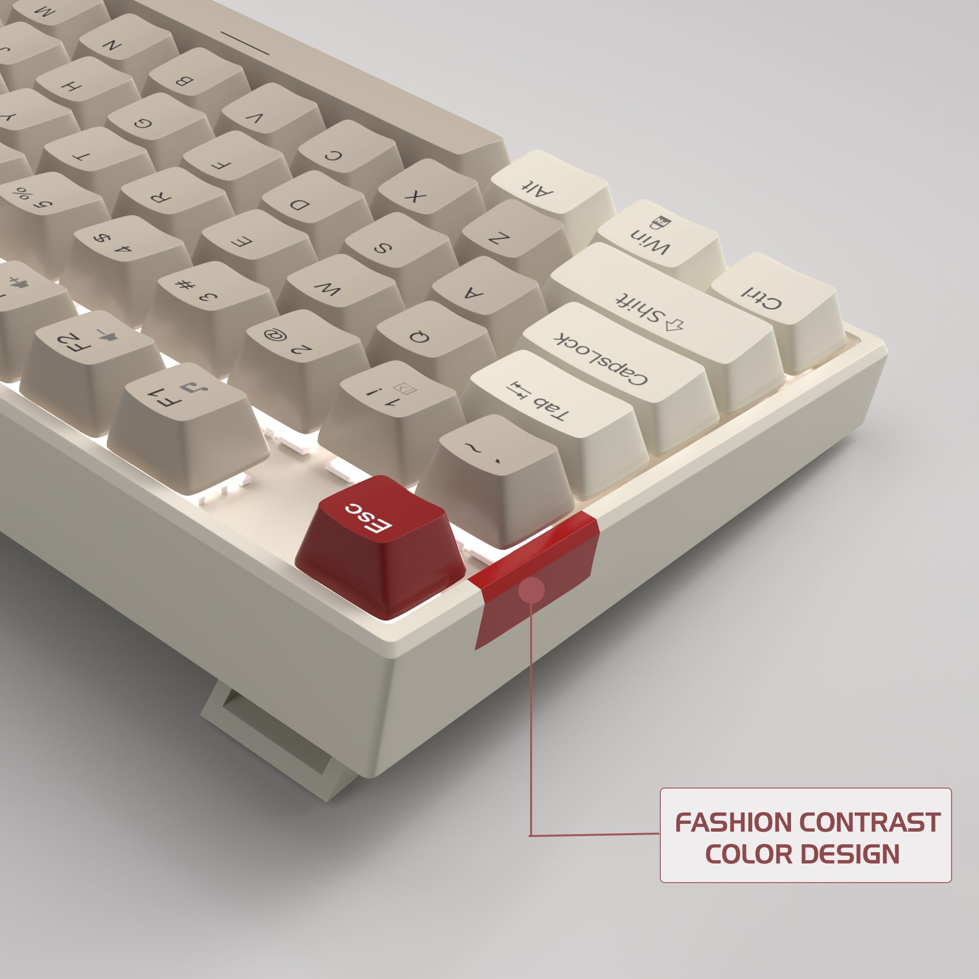 Retro 75% Mechanical Gaming Keyboard