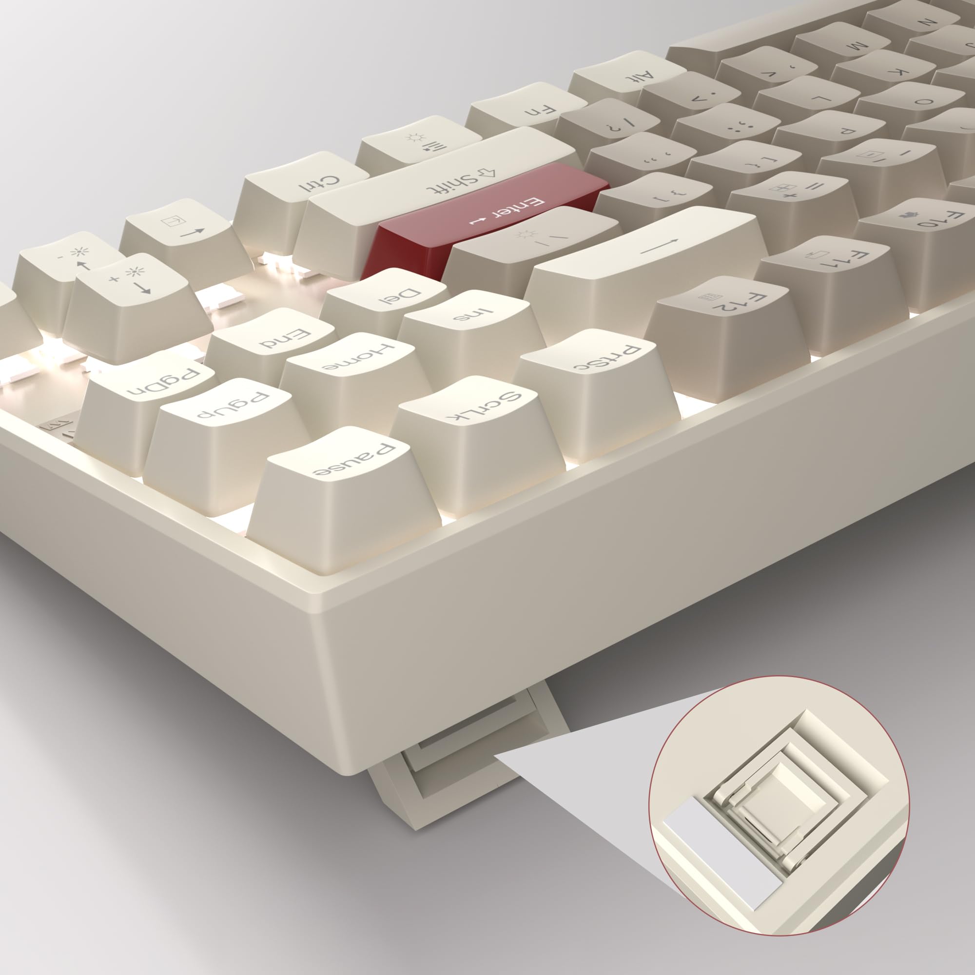Retro 75% Mechanical Gaming Keyboard