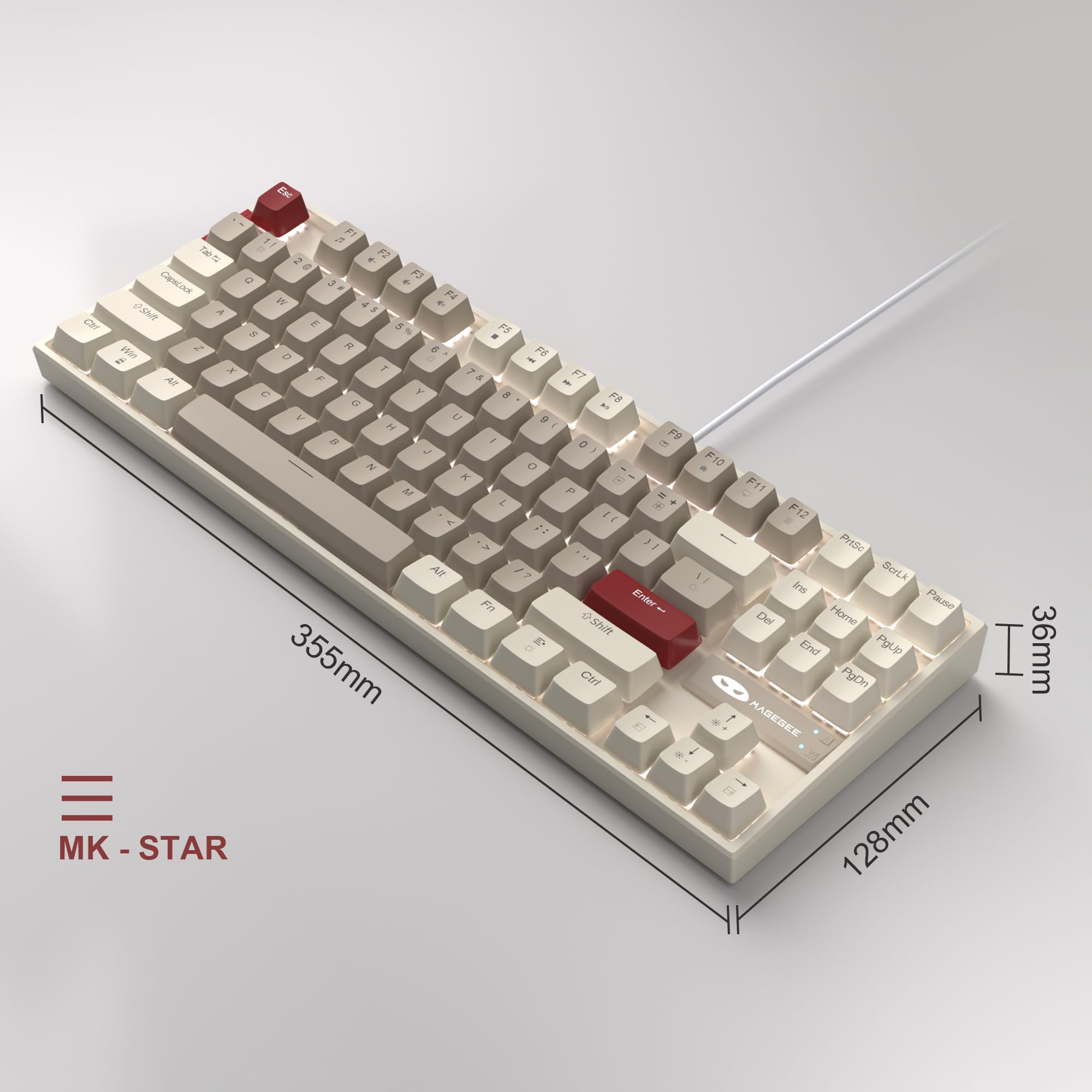 Retro 75% Mechanical Gaming Keyboard