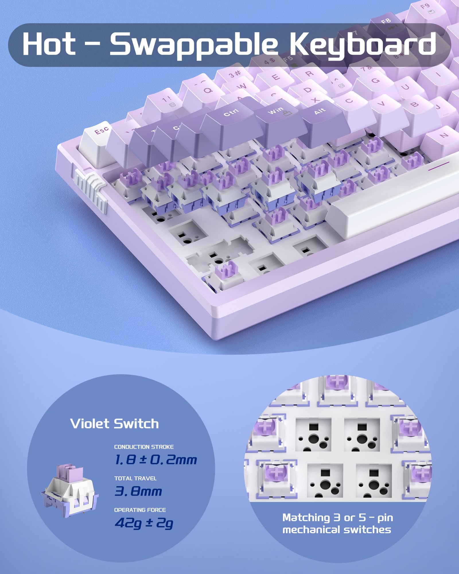 SKY81 75% Mechanical Gaming Keyboard