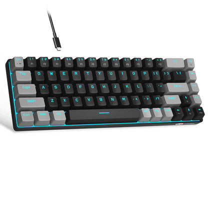 Portable 60% Mechanical Gaming Keyboard