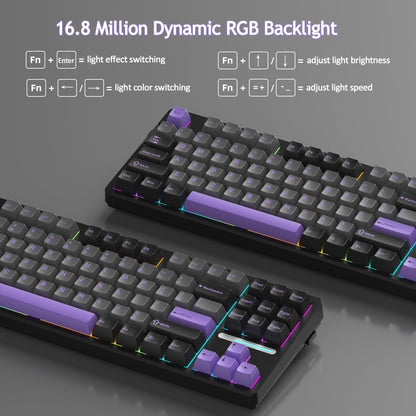 LIGHT87 Wireless Creamy Keyboard (4000mAh)