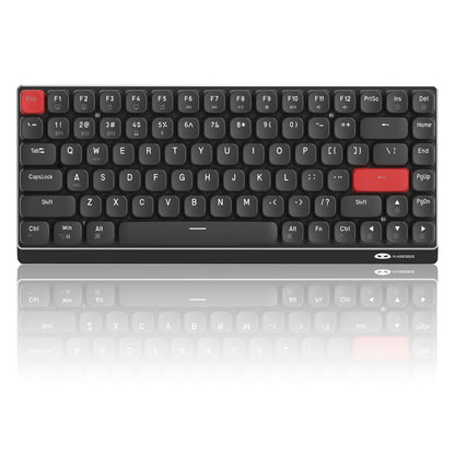 Moon84 Black Wireless Mechanical Keyboard (3000mAh)